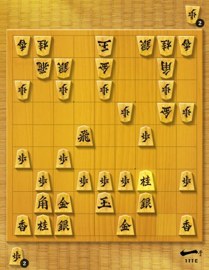 AIらしい？餌食上等の桂ジャンプ